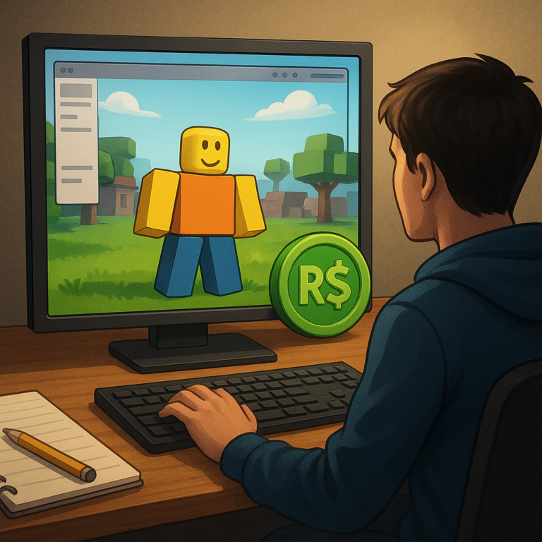 Como criar jogos no Roblox para ganhar Robux de forma consistente