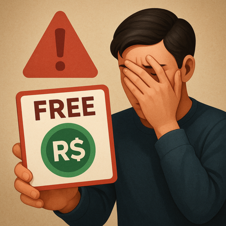 Como Evitar Golpes de Robux Grátis e Reconhecer Ofertas Seguras no Roblox