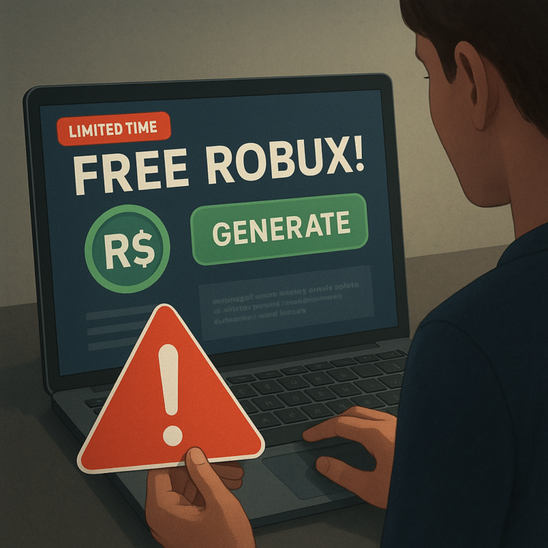 How to Spot a Fake Robux Generator Before It Targets Your Account
