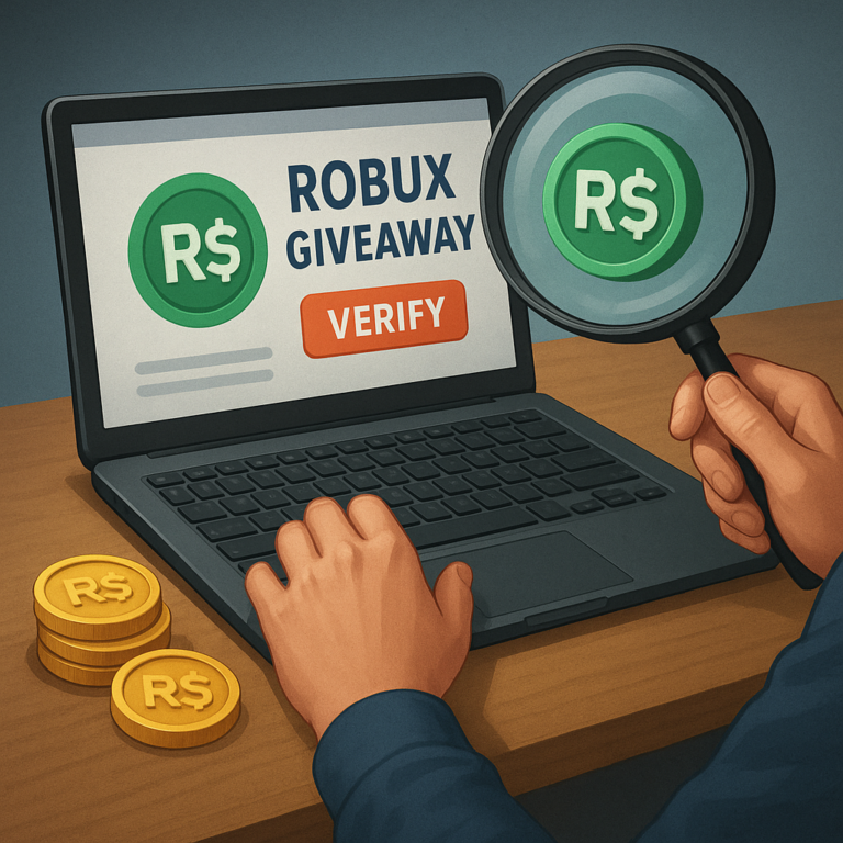 How to Verify Robux Giveaways Without Putting Your Account at Risk